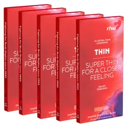 «Thin» Super thin for a closer feeling, dünne Kondome (50 Kondome) 50 St