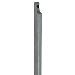 Treibriegelstange 4116,einseitig ausgeklingt,16x1.000mm,gelb chromat. - gelb