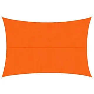 casa pura Wasserabweisendes Sonnensegel Orange