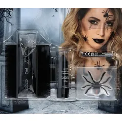 Black Spider Widow Schmink-Set