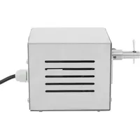 BBQ Grillmotor - Elektrischer Drehspießmotor - 25W AC220V 50Hz - Edelstahlgehäuse - Verlängertes Netzkabel - Für Grill, Zuhause Und Camping - H...