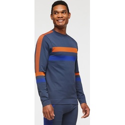 Cotopaxi Debajo Seamless Baselayer Crew ink stripes (INKS) S