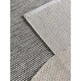 benuta basic Baumwollteppich Ron Weiß 60x120 cm Wohnzimmer