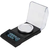 BuyWeek Feinwaage, 100g/0,001g Grammwaage LCD Digital Waage Mini Küchenwaage Schmuckwaage Kaffeewaage Präzisionswaage Elektronische Waage Gewichtsmessgerät