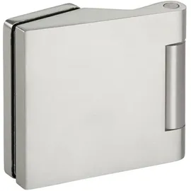 Hermat Glastürband 6315-20 LM Edelstahlfarbig ktg f.3-teillig