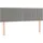 vidaXL Boxspringbett mit Matratze Hellgrau 140x200 cm Samt