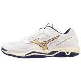 Mizuno Wave Phantom 3 Herren White/Bribbon/MP Gold 46,5