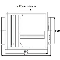 Abluftreinigungsanlage mit Aktivkohle 1800 m3/h