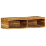 vidaXL TV-Wandschrank 80x30x19 cm Massivholz Akazie