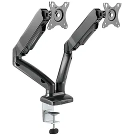 Icy Box IB-MS304-T Monitorhalterung für 2 Monitore Schwarz