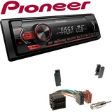 Pioneer 1-DIN Autoradio USB AUX Android Einbauset für Seat Toledo II 1998-2004