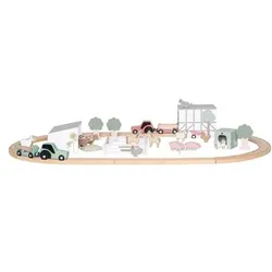 JaBaDaBaDo Spielbahnset Bauernhof mit Tieren
