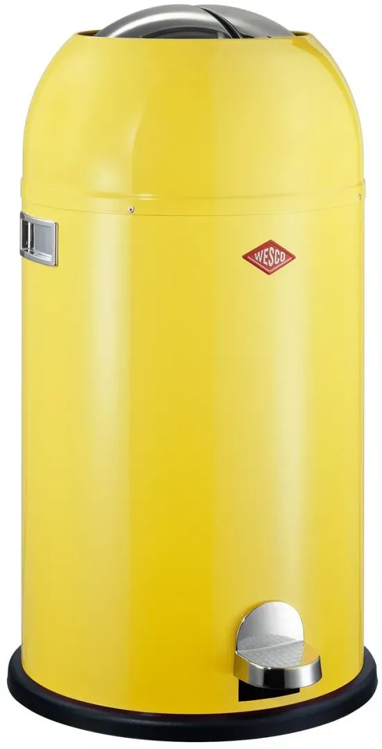 Wesco Mülleimer Kickmaster 33 Liter - Zitronengelb