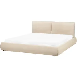 Beliani Vinay 180 x 200 cm Hellbeige