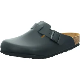 Birkenstock Boston Naturleder schmal schwarz 44