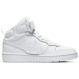 Nike Court Borough Mid 2 Sneaker Kinder white/white-white 37.5