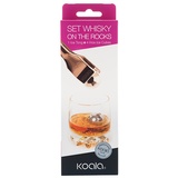 koala 63720000 Wiskey& The Rocks Set, Edelstahl, grau