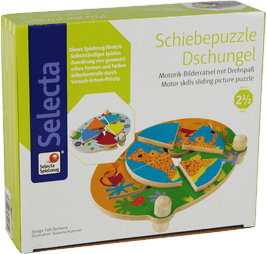 Schiebepuzzle Dschungel