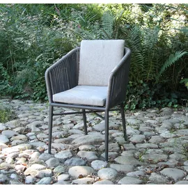 ACAMP Armsessel Manhattan 61 x 61 x 81 anthrazit meliert 6 St.