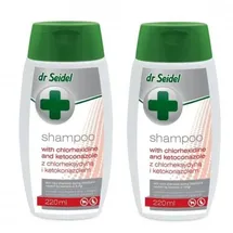 Laboratorium DermaPharm Dr. Seidel Shampoo mit Chlorhexidin und Ketoconazol 220 ml