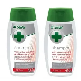 Laboratorium DermaPharm Dr. Seidel Shampoo mit Chlorhexidin und Ketoconazol 220 ml