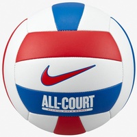 Nike All Court Volleyball 124 - White/University red/Game royal/University red, 5,