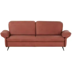 himolla Sofa 3-sitzig  1077 , rot , Maße (cm): B: 224 H: 87 T: 108