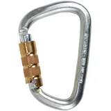 Edelrid Kletterkarabiner Steel Strong Triple Silber