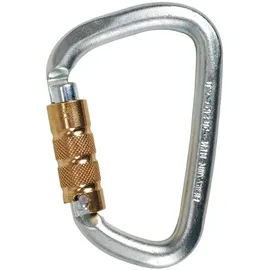 Edelrid Kletterkarabiner Steel Strong Triple Silber