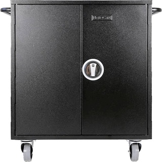 Leba NoteCart Flex 32 Laptop/Tablet Ladewagenschrank 15,6" schwarz NCF-E-32-SC