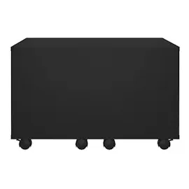 vidaXL Couchtisch Schwarz 60x60x38 cm Holzwerkstoff