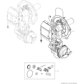 Bosch Condens Gc7000f 40 23, 965x600x795, 40kw