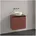 Waschtischunterschrank C150B0AH 60x54 8x38cm Waschtisch mittig LED-Beleuchtung 4 2 W Wine red