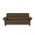 meinSofa Einzelcouch Leder 2-Sitzer Beige