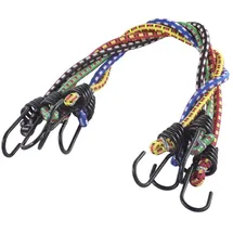 WOLFCRAFT 5 Spanngummis einfach I 3293000 I Vielseitig einsetzbar beim Campen und Biken, im Auto oder im Haushalt