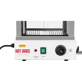 Royal Catering Hot Dog Steamer - 100 Würstchen 25 Brötchen - 1.000 W