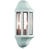 SG LEUCHTEN Sorrento 1 E27 Wandleuchte Aluminium/Edelstahl/Kunststoff