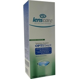 Lenscare OptiSept Lösung 350 ml + Neutralisationstabletten 45 St.