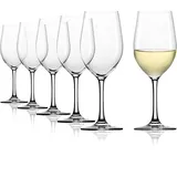 Stölzle Lausitz Classic Weißweinkelch 370 ml – Weingläser ideal für schwere Weißweine & mittelschwere Rotweine – Eleganter aus Kristallglas – Spülmaschinenfest & Made in Germany