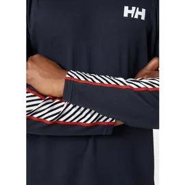 HELLY HANSEN Lifa Active Stripe Crew, Marineblau, M