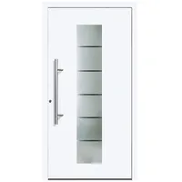 KNOCK Flügelüberdeckende Kunstoff-Haustür »LOS ANGELES«, weiß - weiss