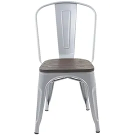 MCW Stuhl Holz grau