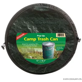 Coghlans Pop-Up Camp Trash Can Aufbewahrungssack dunkelgrün 53 L