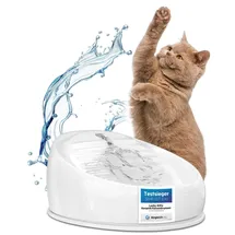 lucky kitty Lucky-Kitty Katzenbrunnen Keramik weiß