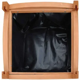 furnicato Hochbeete 30 x 30 x 30 cm Braun