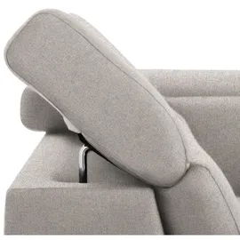 Z2 Wohnlandschaft Stoff 5-Sitzer Grau