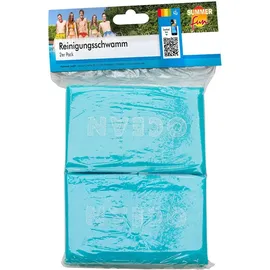 SUMMER FUN Reinigungsschwamm 2er Set