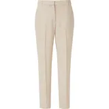 Comma, Strukturierte Cigarette-Pants Hose Beige 36