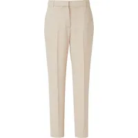 Comma, Strukturierte Cigarette-Pants Hose Beige 36