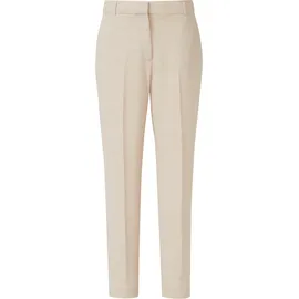 Comma, Strukturierte Cigarette-Pants Hose Beige 36
